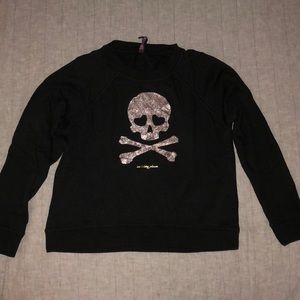 Betsey Johnson Skull Pullover